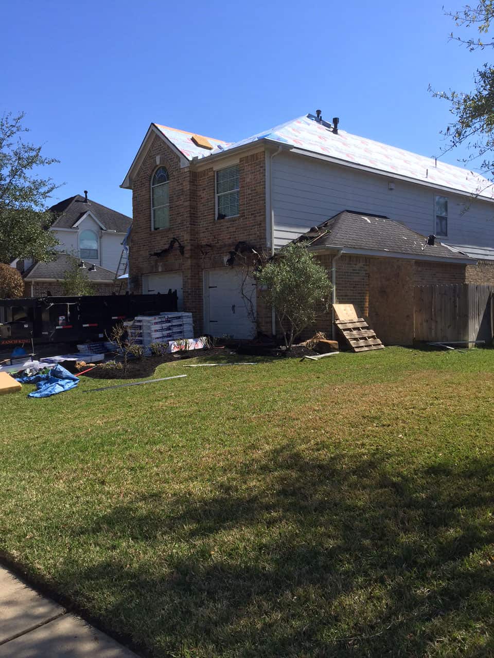 Residential roofing in Cypress Texas