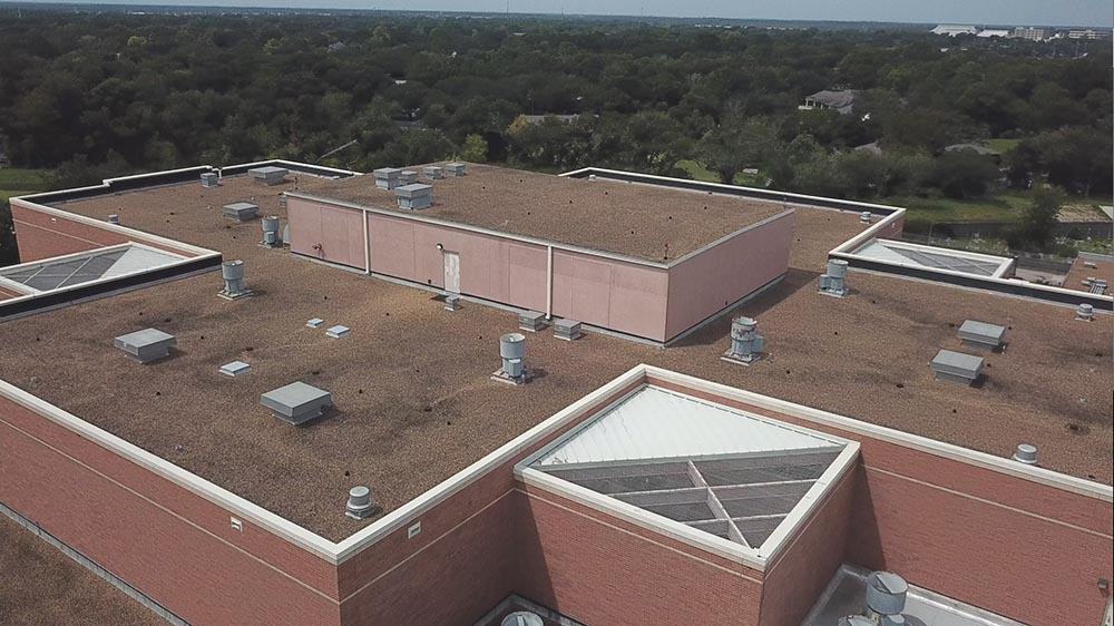 Commercial roofing project: Fort Bend Jail and Sheriffs office