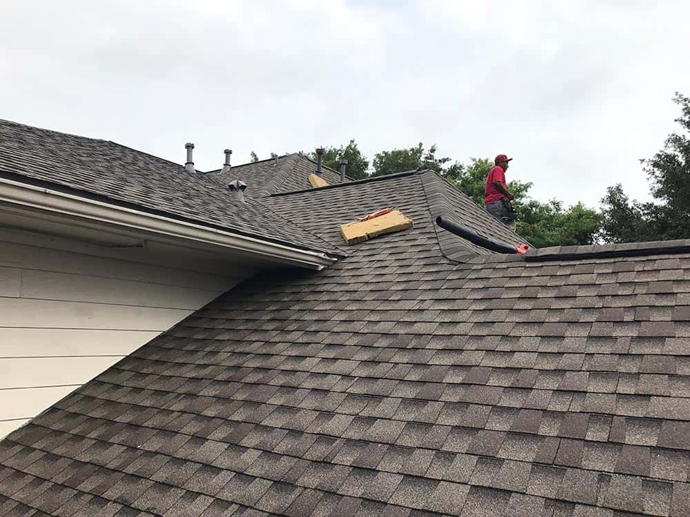 New roof in Cinco Ranch