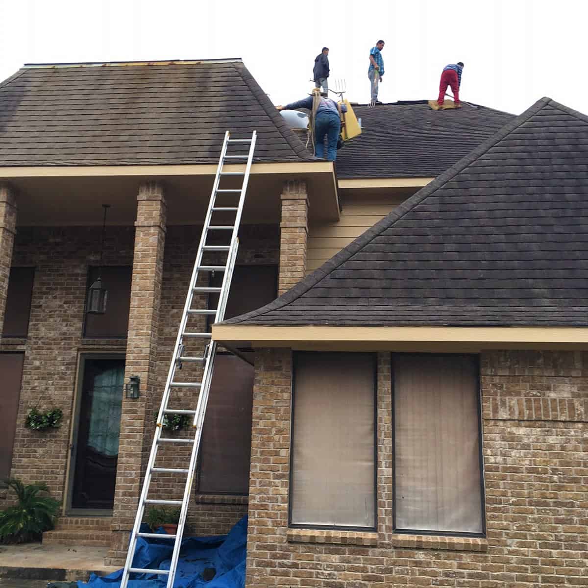 GAF Timberline HD Weathered Wood roof in Richmond, Texas